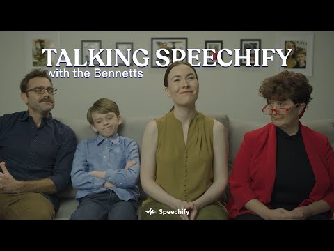 Talking Speechify | An Interview with The Bennetts