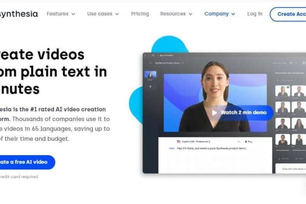 Synthesia AI Video Editing Tools Review : Pro Or Cons 2023 New Updated