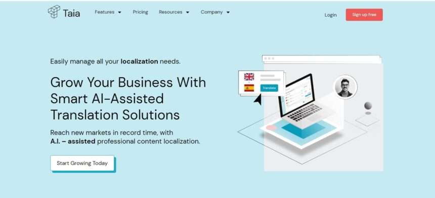 Taia AI Translation Software & Tools Review : Pro Or Cons 2023 New Updated