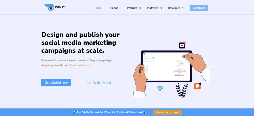 Postly Ai Social Media Tool Review : Pro Or Cons 2023 New Updated