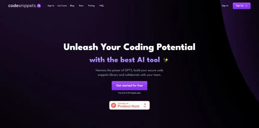 Codesnippets Ai Snippets Review : Pro Or Cons 2023 New Updated