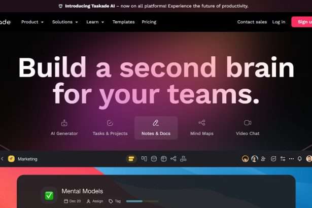Taskade Ai Task Tool Review : Pro Or Cons 2023 New Updated