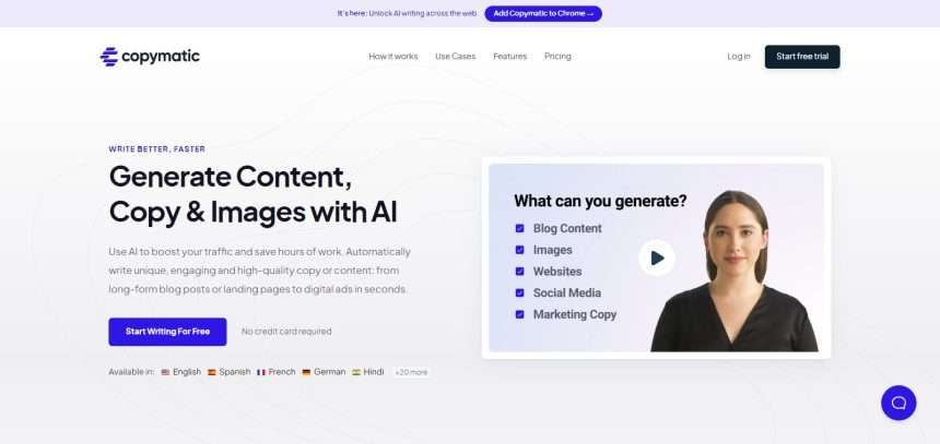 Copymatic Ai Writing Tool Review : Pro Or Cons 2023 New Updated