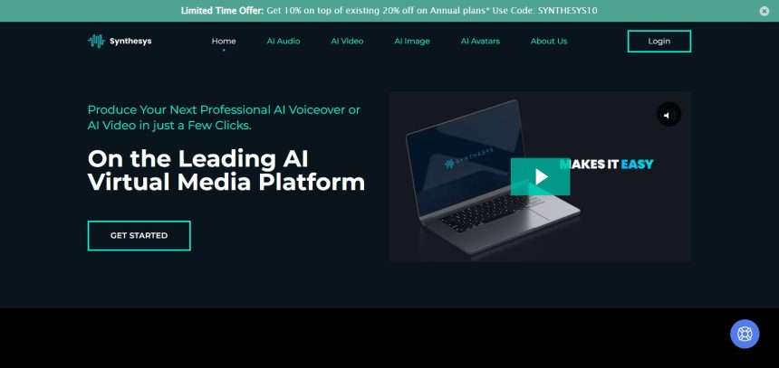 Synthesys Ai Virtual Media Platform Review : Pro Or Cons 2023 New Updated