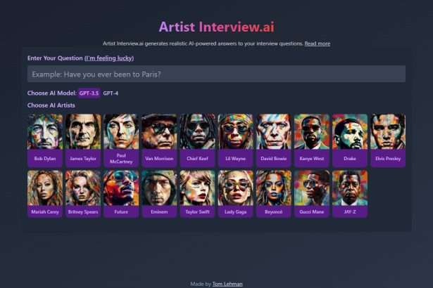 Artist Interview AI Review : Pro Or Cons 2023 New Updated