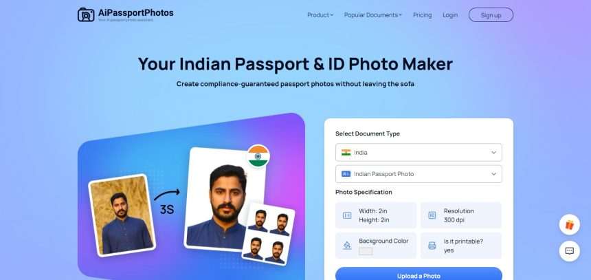 Aipassportphotos Ai Passport Photo Generator Review : Pro Or Cons 2023 New Updated