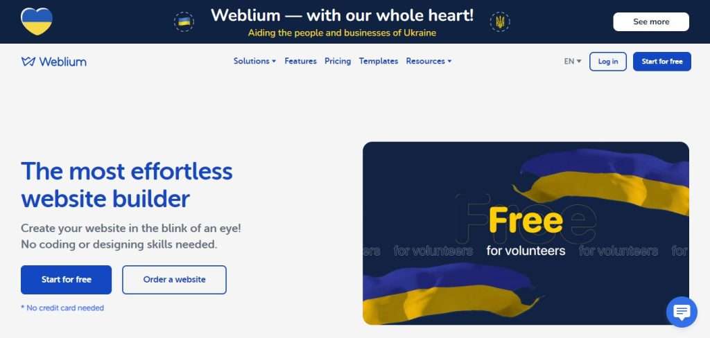 Weblium (Best Ai Tools)