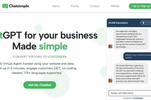 Chatsimple Ai Review : Pro Or Cons 2023 New Updated