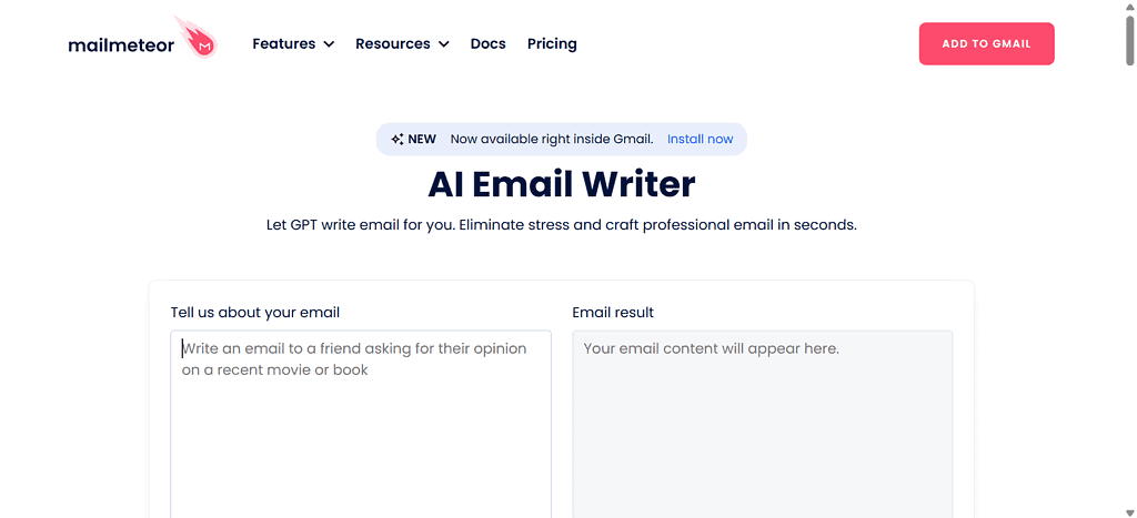 AI Email Writer