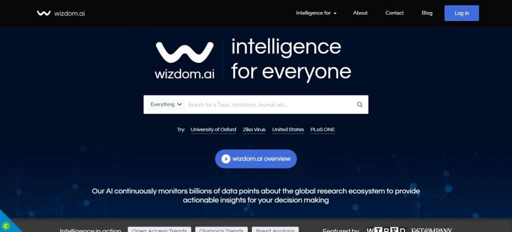 Wizdom.ai (Best AI Writing Tools & Apps)