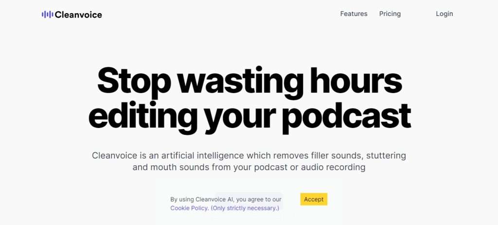 Cleanvoice (Best AI Writing Tools & Apps)