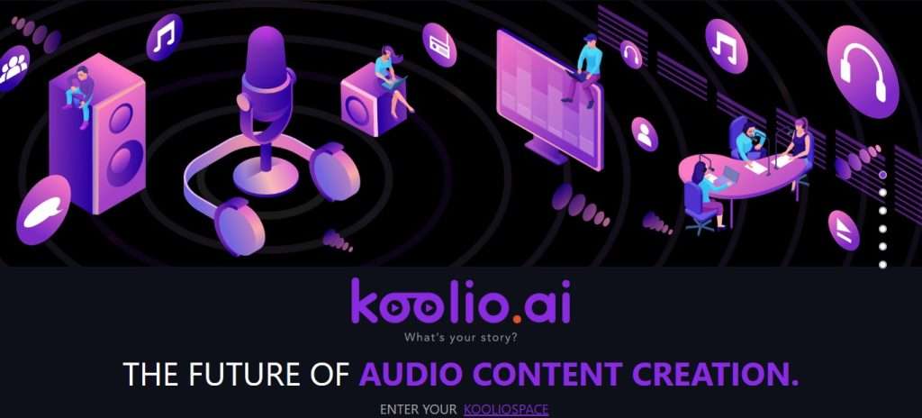 Koolio.ai (Best AI Podcasting Tools)