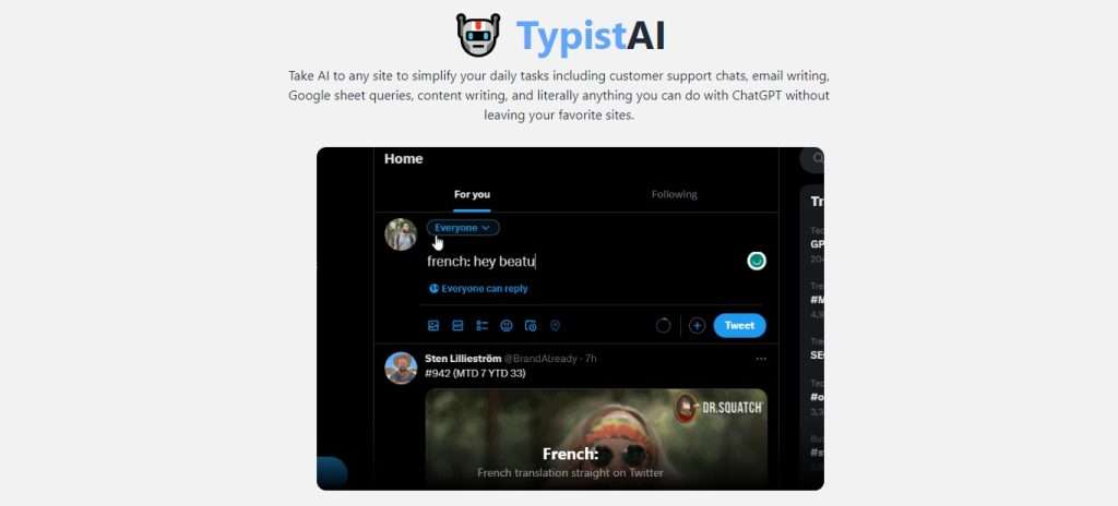 Typistai (Best AI Email Tools)