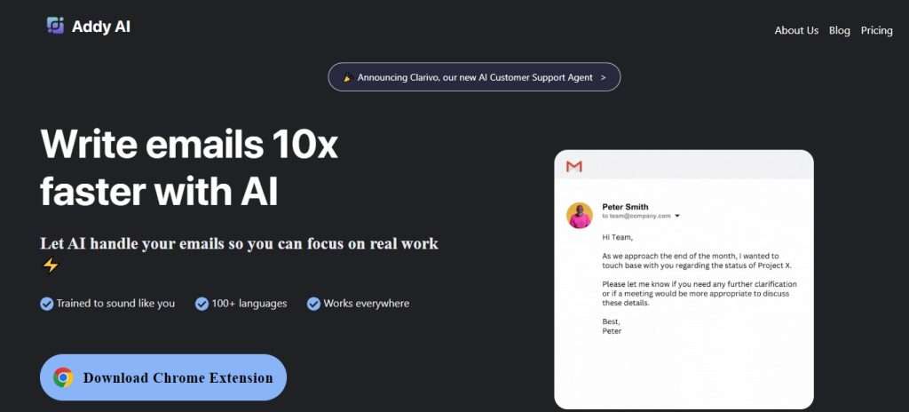 Addy AI (Best AI Email Tools)