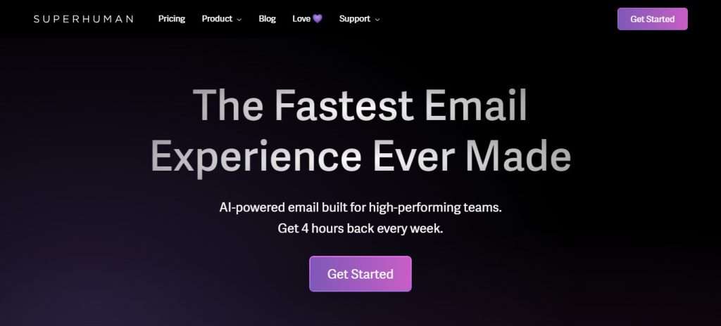Superhuman (Best AI Email Tools)