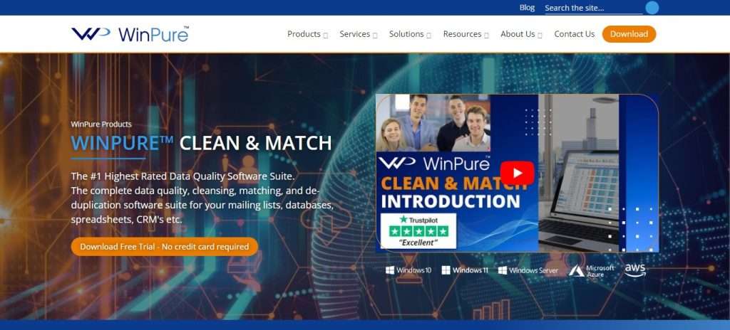 WinPure Clean & Match (Best Data Cleaning Tools)