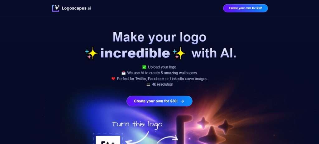 Logoscapes (Best Ai Logo Generator)
