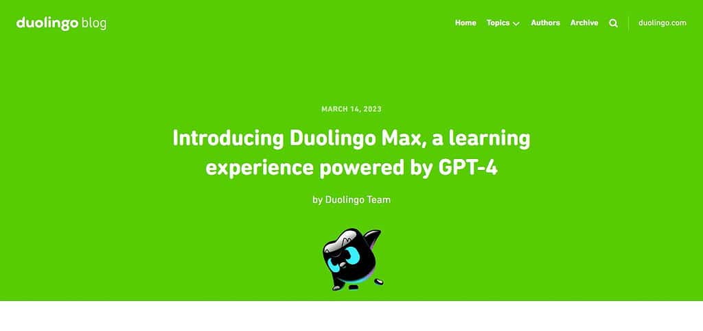 Duolingo Max