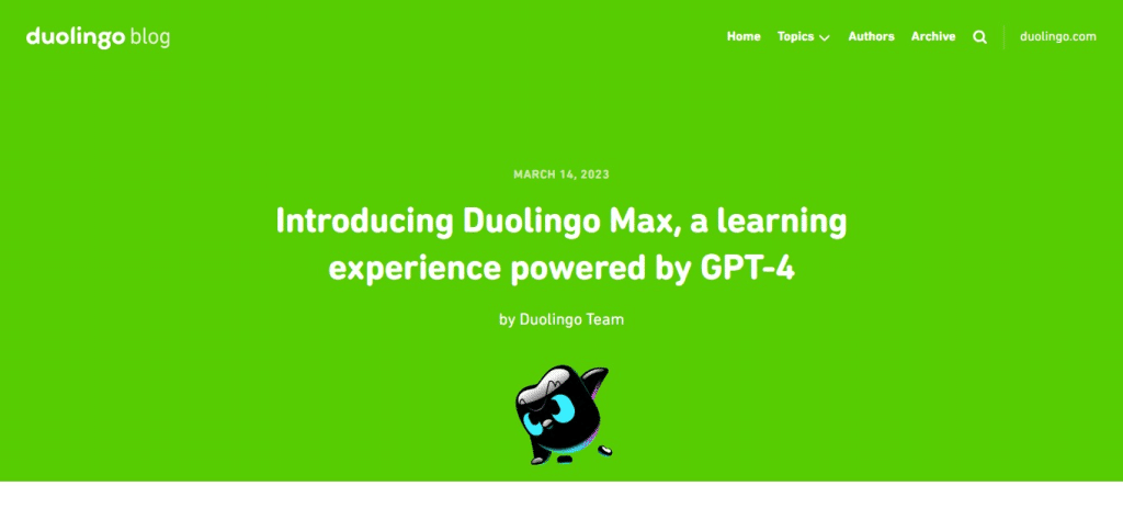 Duolingo Max