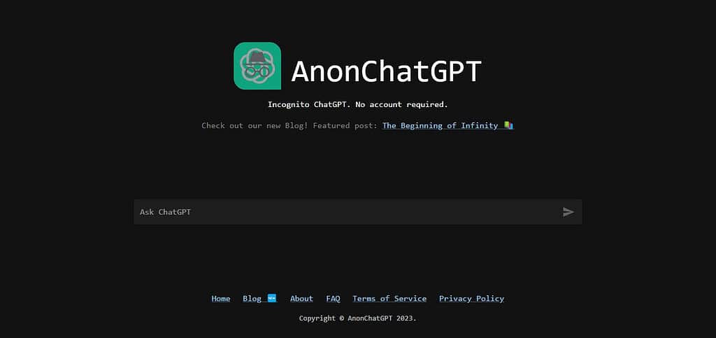 AnonChatGPT