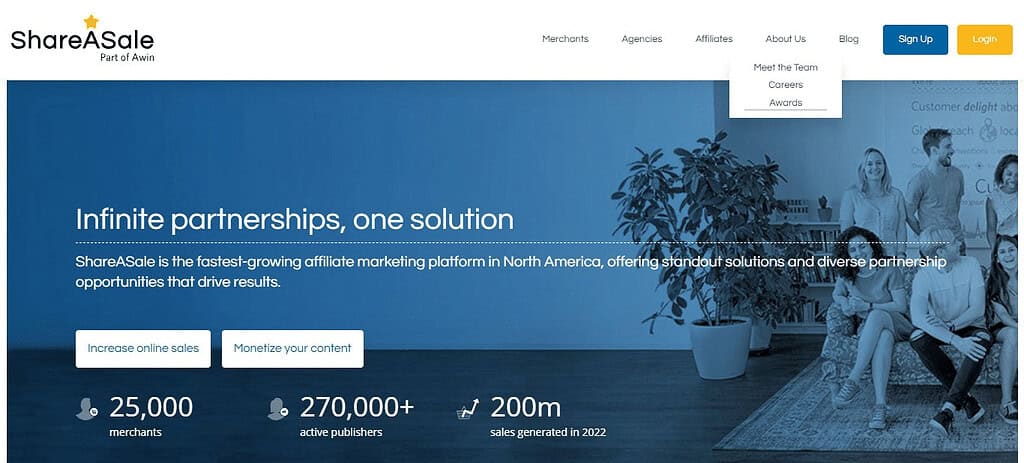 ShareaSale (Best Ai Affiliates Programs)