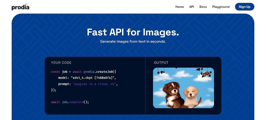 Prodia (Best Ai Art Generators )