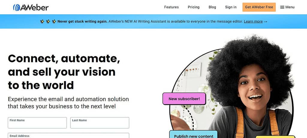 AWeber (Best Ai Affiliates Programs)