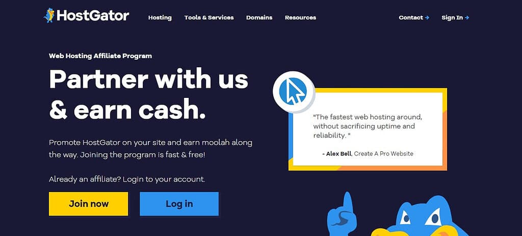 Hostgator Affiliate (Best Ai Affiliates Programs)
