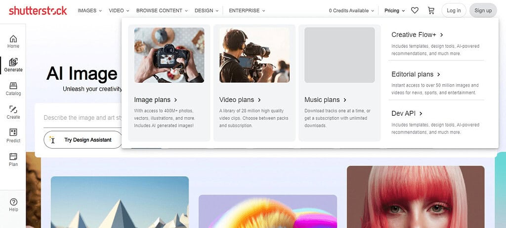 Shutterstock AI Image Generator (Best Ai Art Generators )