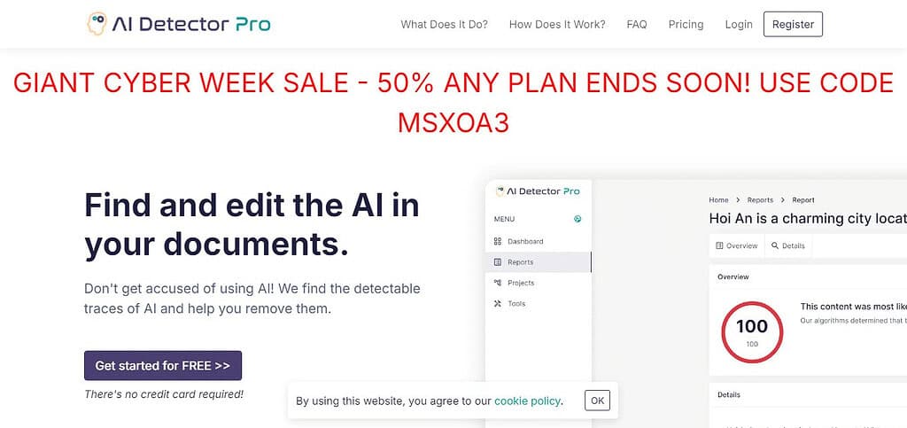 AI detector Pro (Best Originality.AI Alternatives)