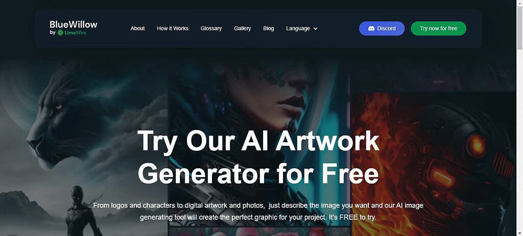 BlueWillow (Best Ai Art Generators )