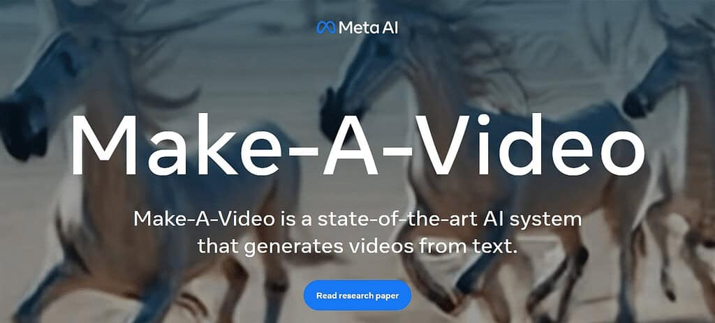 Meta AI Text to Video Generator (Best Ai Art Generators )