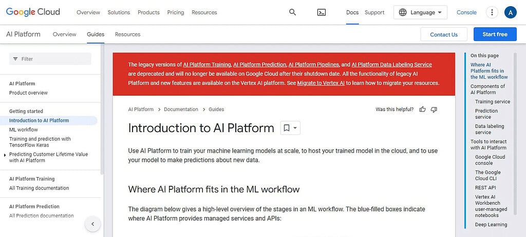 Google Cloud AI Platform