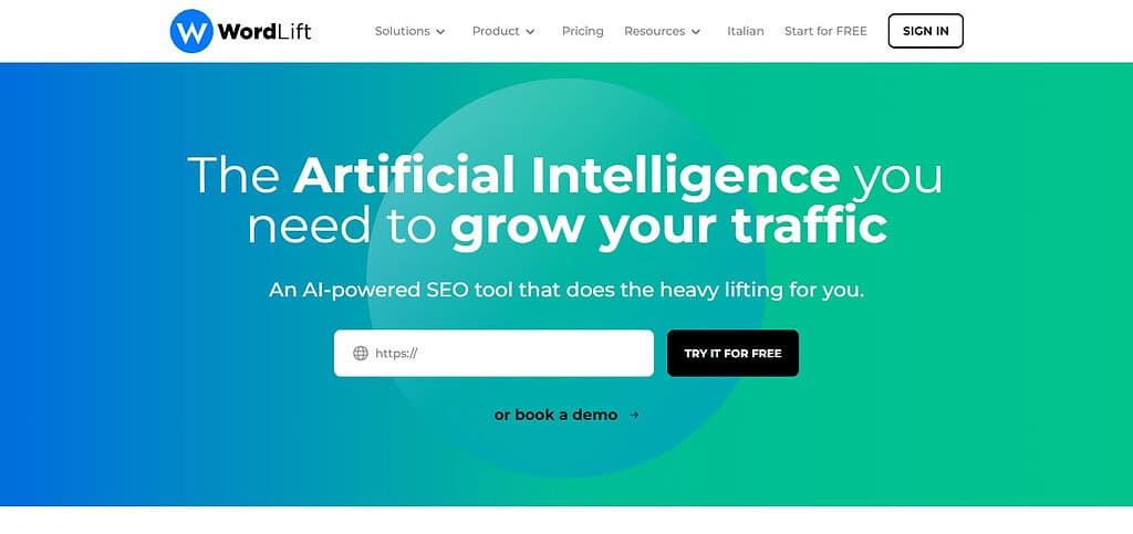 WordLift (Best Ai Seo Agency)