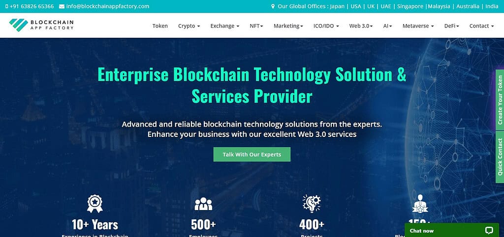 Blockchain App Factory
