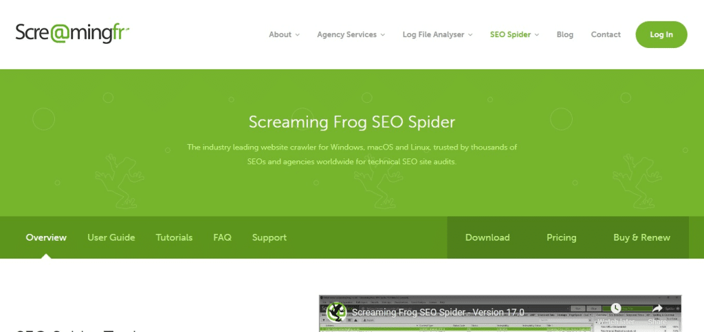Screaming Frog