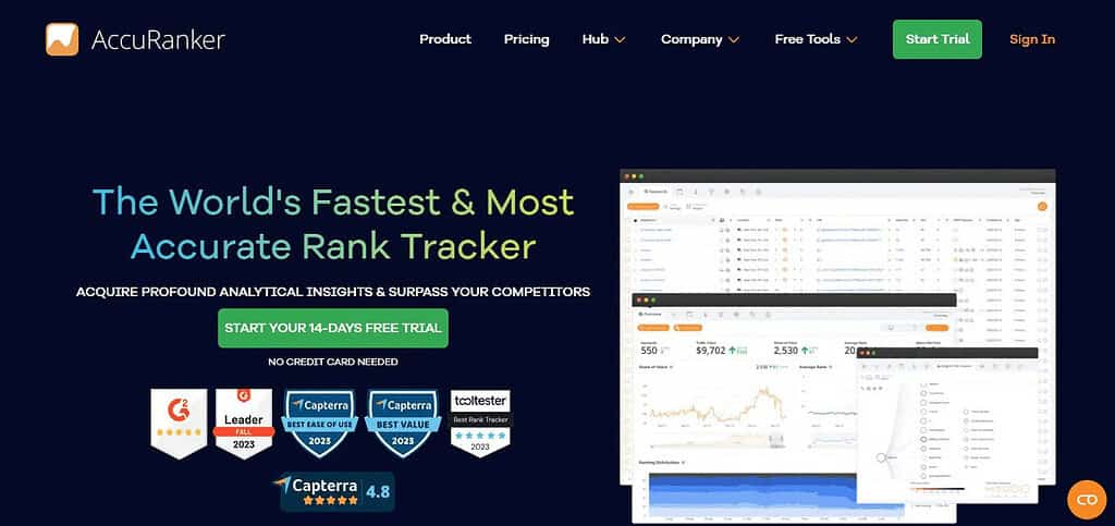 AccuRanker (Best Ai Seo Agency)