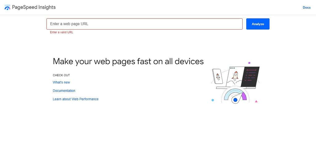 PageSpeed Insights