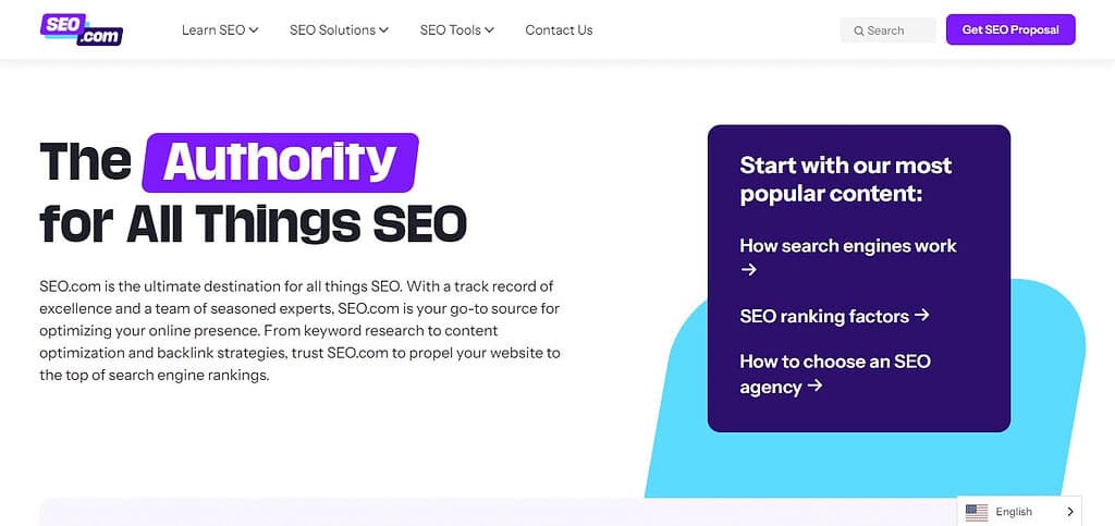 SEO.com (Best Ai Seo Agency)