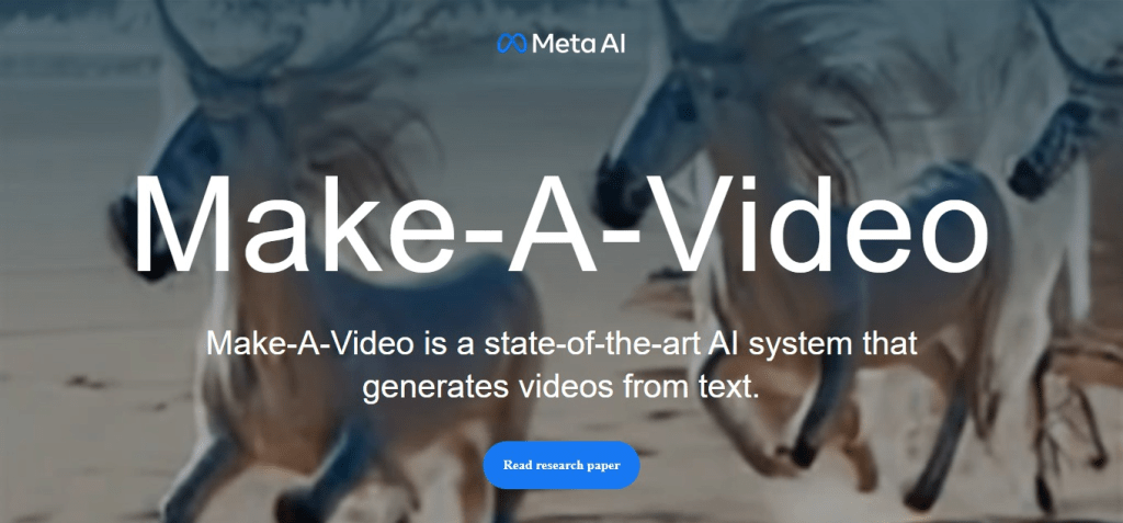 Make-a-Video (Best Ai Tools In USA)