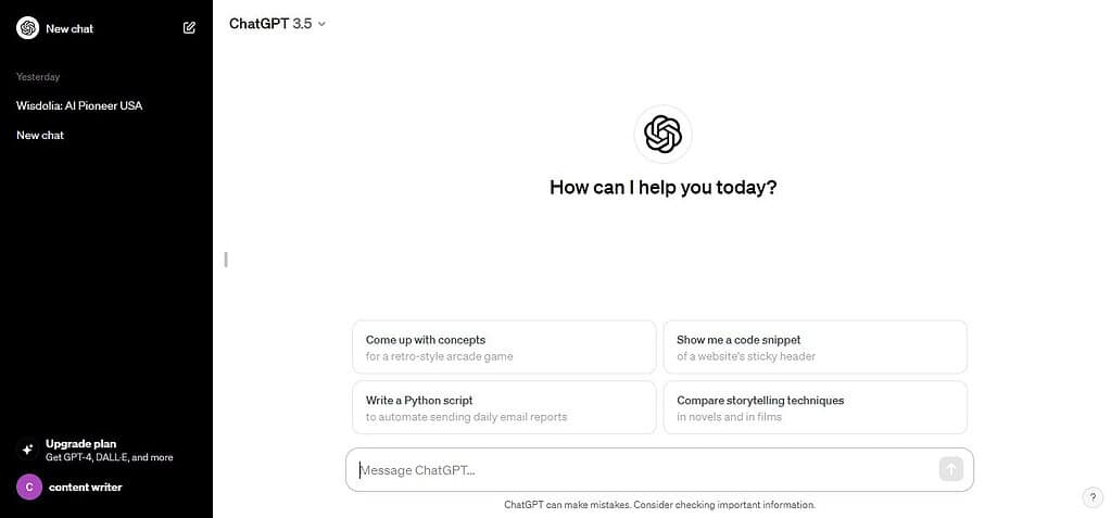 ChatGPT (Best Ai Tools In USA)