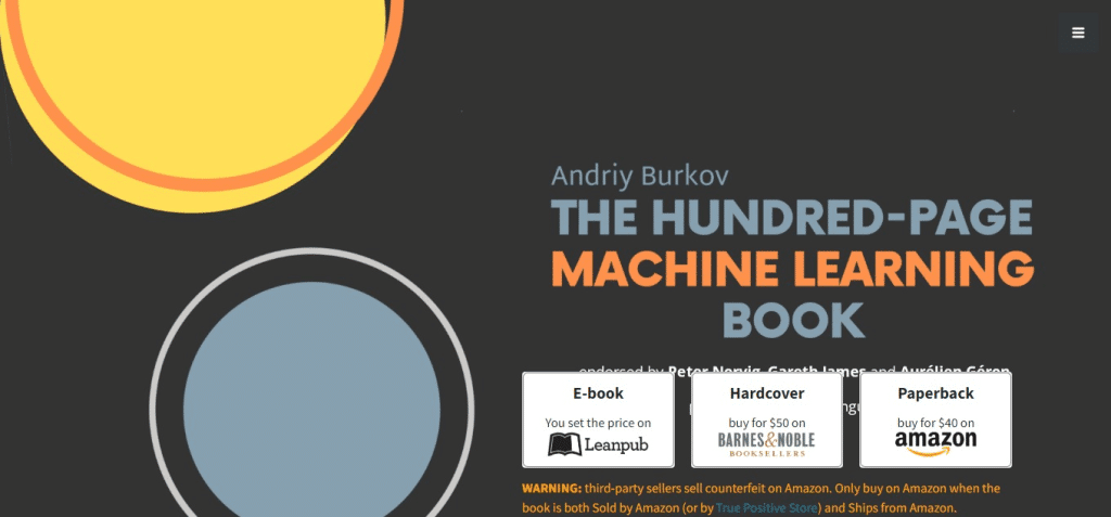 The Hundred-Page Machine Learning Book