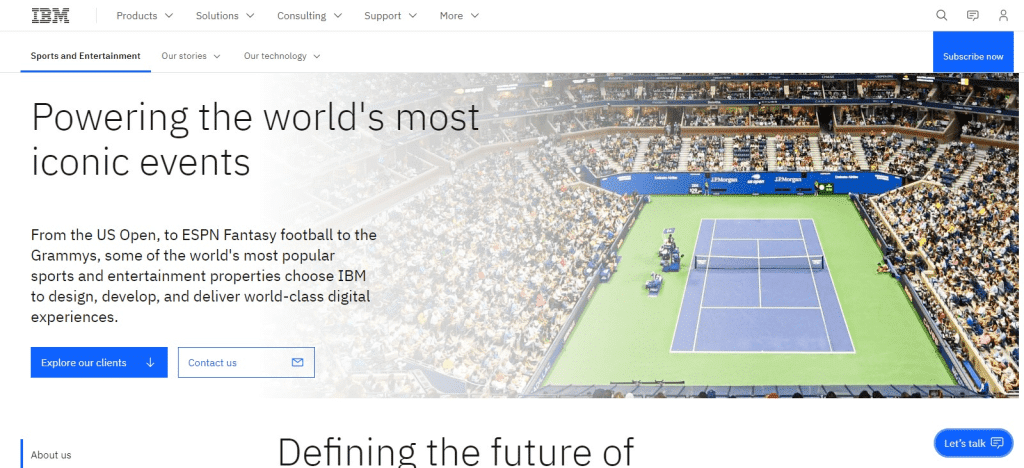 IBM Watson Sports Insights