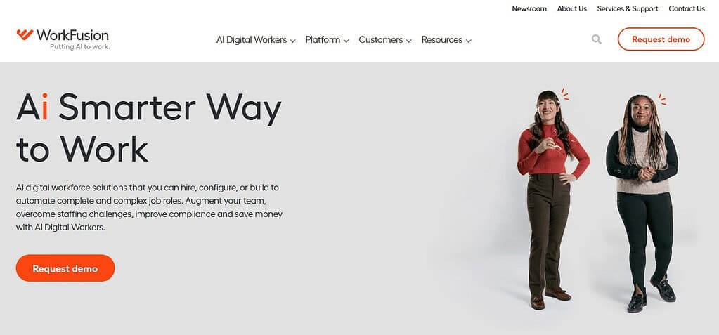 Workfusion Intelligent Automation Cloud