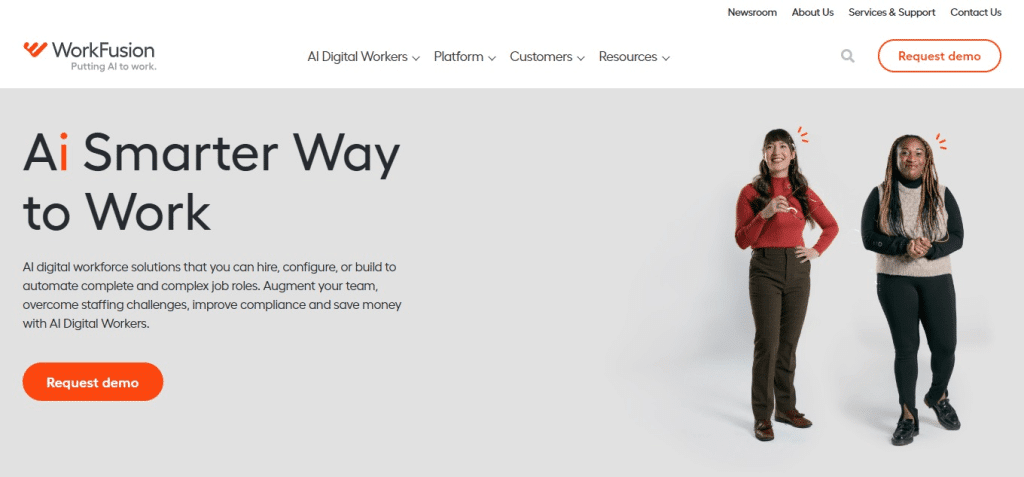 Workfusion Intelligent Automation Cloud