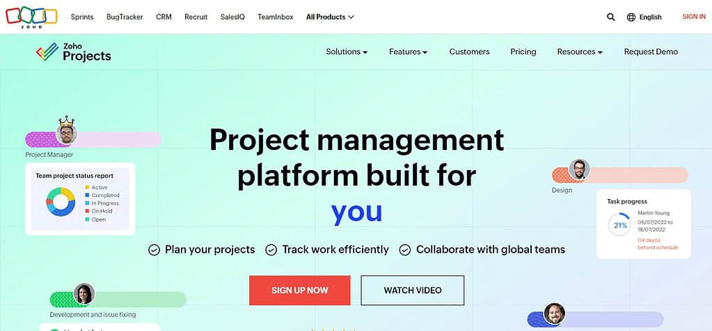 Zoho Projects