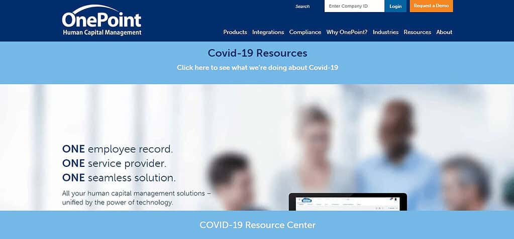 OnePoint HCM (Best Core HR Software)
