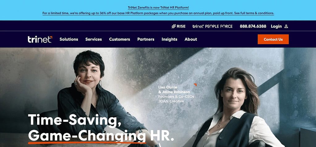 TriNet (Best Core HR Software)