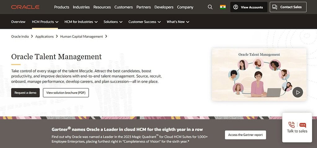 Oracle Talent Management