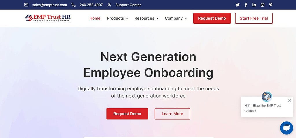 EMP Trust HR (Best Core HR Software)